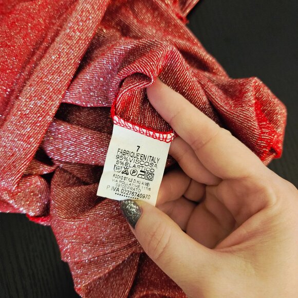 3/$15 sparkly red t-shirt - Picture 4 of 4